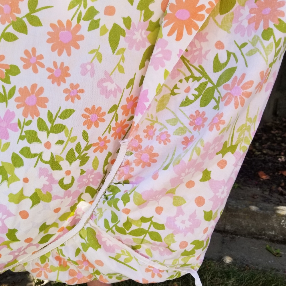 Vintage flower sheet